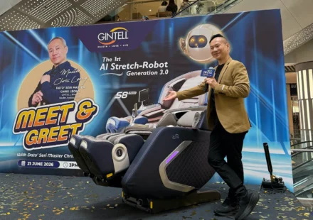 Ilustrasi gintell s8 maxx untuk artikel GINTELL S8 MAXX Diluncurkan di 1 Utama, Malaysia