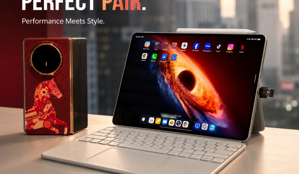 Ilustrasi honor magic v6 untuk artikel HONOR Magic V6 dan MagicPad 4: Produk premium dengan AI pintar