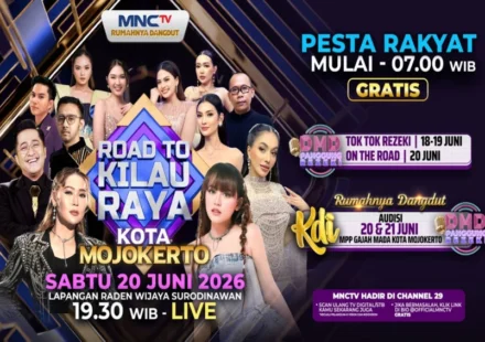 Ilustrasi kilau raya mojokerto untuk artikel Road to Kilau Raya Mojokerto: MNCTV Meriahkan HUT ke-108