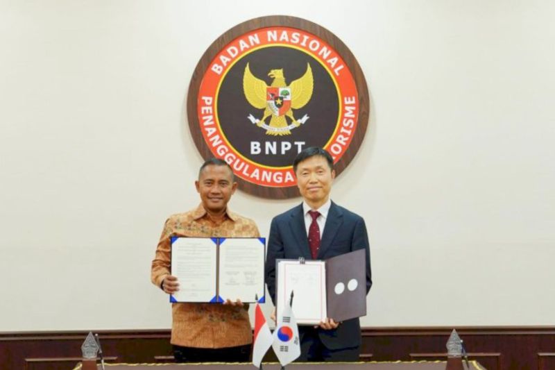 Ilustrasi korea mitra ri untuk artikel Korea mitra ri: BNPT: Korea Mitra Penting RI untuk Perdamaian