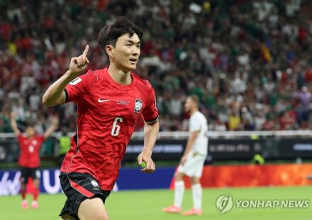 Ilustrasi korea selatan untuk artikel Korea Selatan Bangkit Tundukkan Ceko 2-1 di Guadalajara