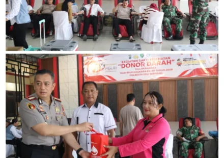 Ilustrasi donor darah untuk artikel Polresta Deli Serdang Gelar Donor Darah Sambut Hari Bhayangkara