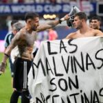 Ilustrasi spanduk malvinas untuk artikel FIFA Didesak Selidiki Spanduk Malvinas Timnas Argentina