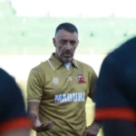 Ilustrasi identitas baru madura united untuk artikel Ze Gomes Siapkan Identitas Baru Madura United