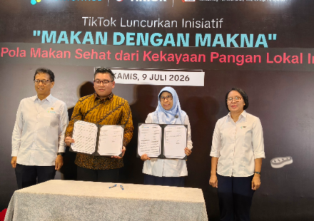 Ilustrasi makan dengan makna untuk artikel TikTok Luncurkan Makan Dengan Makna Dorong Pola Sehat