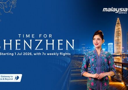 Ilustrasi penerbangan langsung untuk artikel Malaysia Airlines tambah penerbangan langsung ke Shenzhen dan…
