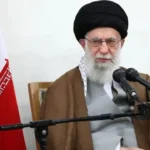 Ilustrasi pemakaman khamenei untuk artikel Pejabat India Hadiri Pemakaman Khamenei di Iran