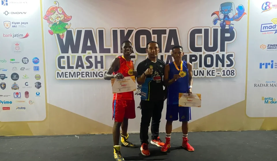 Ilustrasi petinju pertina kediri untuk artikel Petinju PERTINA Kediri Sapu Bersih Emas di Piala Wali Kota Madiun