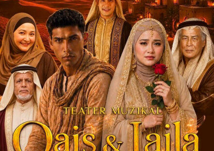 Ilustrasi qais dan laila untuk artikel Qais dan Laila: Perjalanan Menuju Ilahi di Panggung Bangsawan