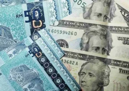 Ilustrasi ringgit terhadap dolar as untuk artikel Ringgit terhadap dolar as: Ringgit Menguat terhadap Dolar AS