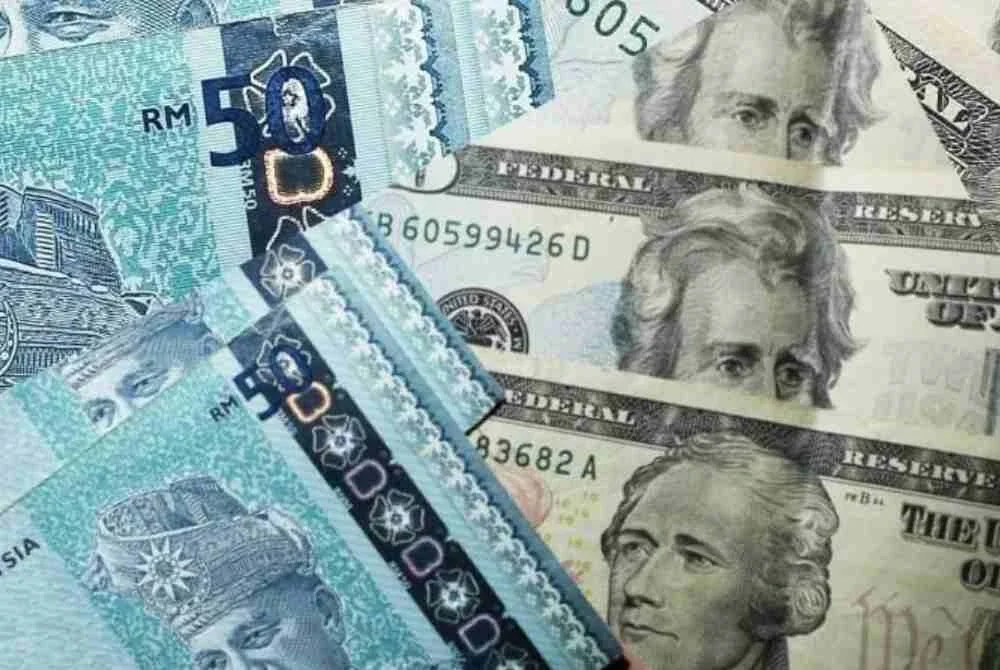 Ilustrasi ringgit terhadap dolar as untuk artikel Ringgit terhadap dolar as: Ringgit Menguat terhadap Dolar AS