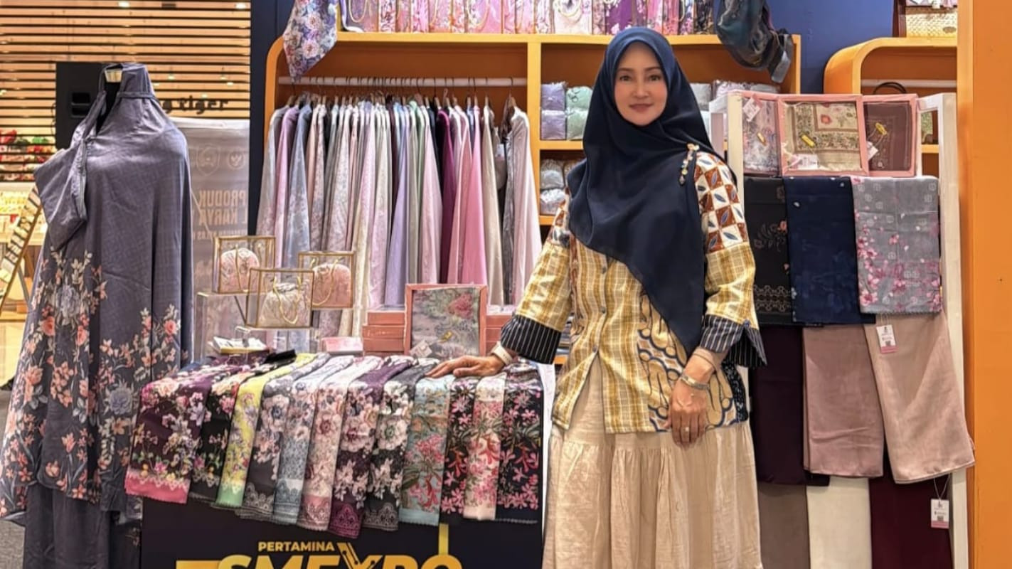 Ilustrasi umkm binaan pgn untuk artikel UMKM binaan PGN Adabina Scarves Kuasai Penjualan PAS