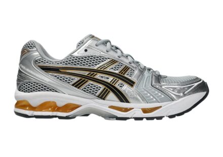 Ilustrasi gel-kayano 14 untuk artikel ASICS GEL-Kayano 14 Hadir dengan Sentuhan Silver/Gold