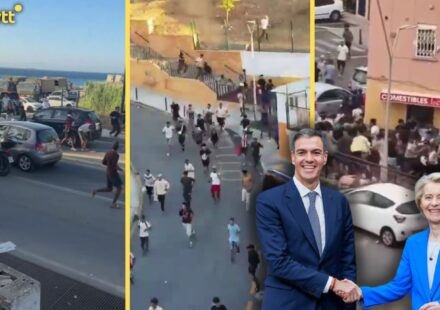 Ilustrasi invasi ceuta untuk artikel Invasi Ceuta: Spanyol buka untuk ribuan anak tanpa pendamping
