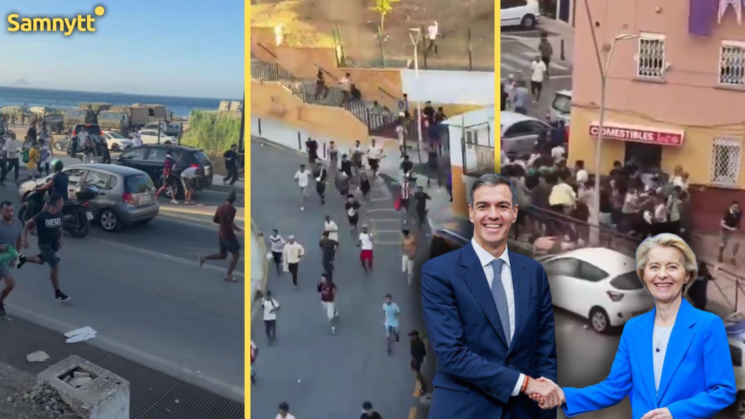 Ilustrasi invasi ceuta untuk artikel Invasi Ceuta: Spanyol buka untuk ribuan anak tanpa pendamping
