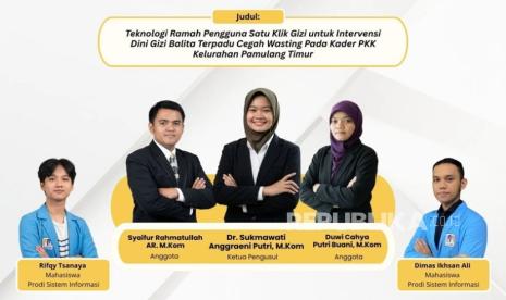 Satu Klik Gizi: UNM Raih Hibah Kemdiktisaintek 2026 Ilustrasi satu klik gizi untuk artikel UNM Raih Hibah Kemdiktisaintek 2026, Luncurkan Satu Klik Gizi