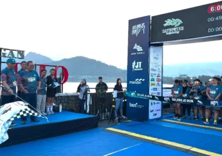 Ilustrasi selorejo run challenge untuk artikel Selorejo Run Challenge 2026 Gerakkan UMKM dan Perkenalkan Waduk