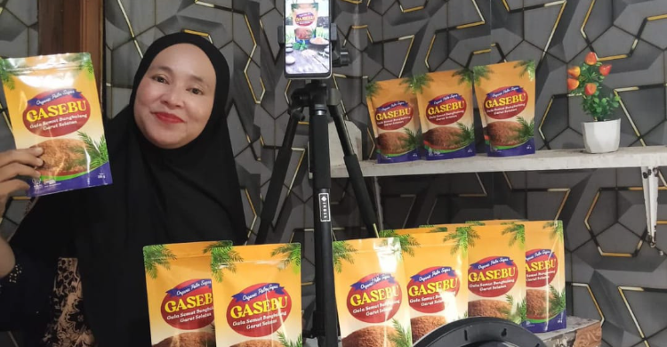 Ilustrasi gula aren susanti untuk artikel Gasebu: Gula Aren Susanti Dilirik Eksportir