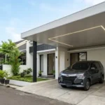 Ilustrasi kanopi carport sederhana untuk artikel 10 Model Kanopi Carport Sederhana dan Elegan untuk Rumah…